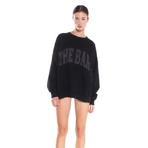 The Bar Varsity Sweatshirt Black L